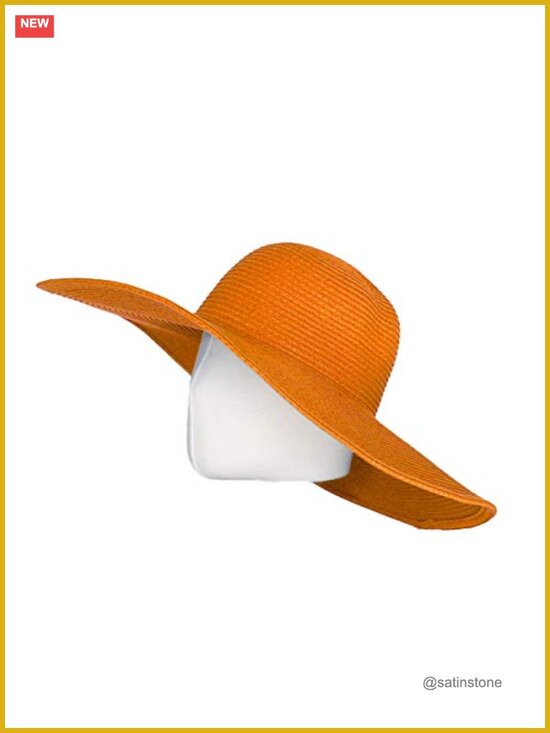 Wide Brim Floppy Sun Hat with UPF 50 main image 6